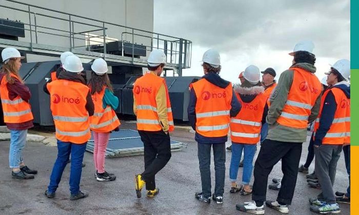 Les étudiants en Génie Thermique et Energie de l’IUT de Rouen en visite à la chaufferie biomasse de Mont-Saint-Aignan